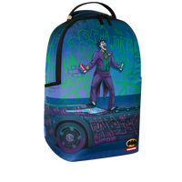 DC JOKER TAGGED UP BATMOBILE DLXSR BACKPACK
