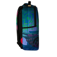 DC JOKER TAGGED UP BATMOBILE DLXSR BACKPACK