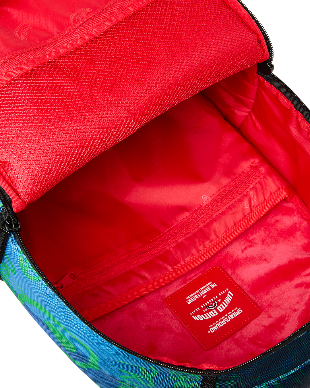DC JOKER TAGGED UP BATMOBILE DLXSR BACKPACK