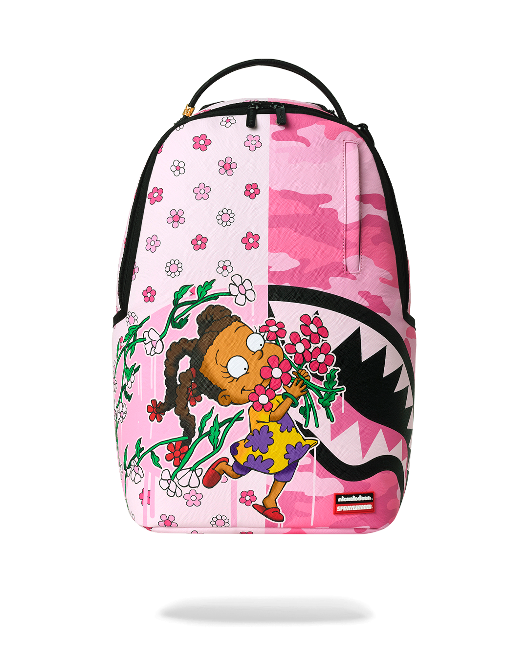 RUGRATS SUSIE FLOWERS AND CAMO DLXSV BACKPACK