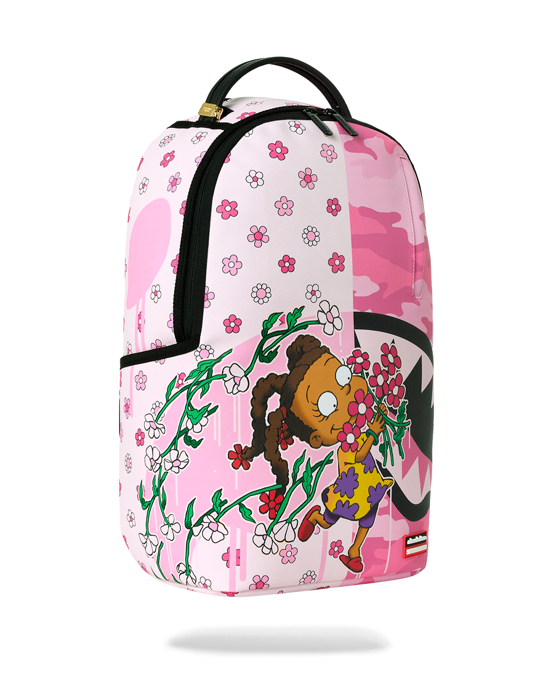 RUGRATS SUSIE FLOWERS AND CAMO DLXSV BACKPACK