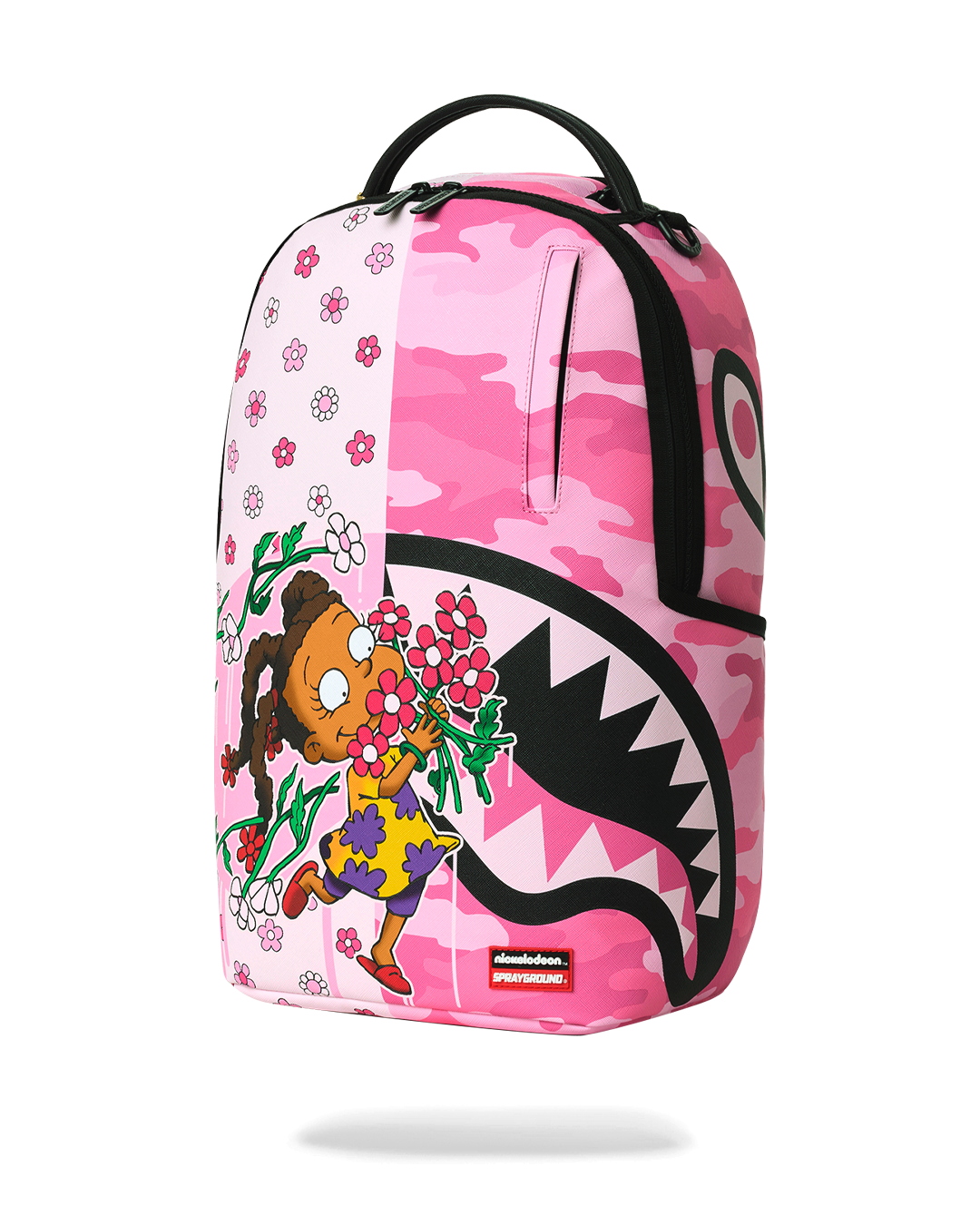 RUGRATS SUSIE FLOWERS AND CAMO DLXSV BACKPACK