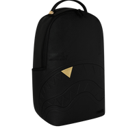BLACKED OUT EMBOSSED GOLD TOOTH DLXSV BACKPACK