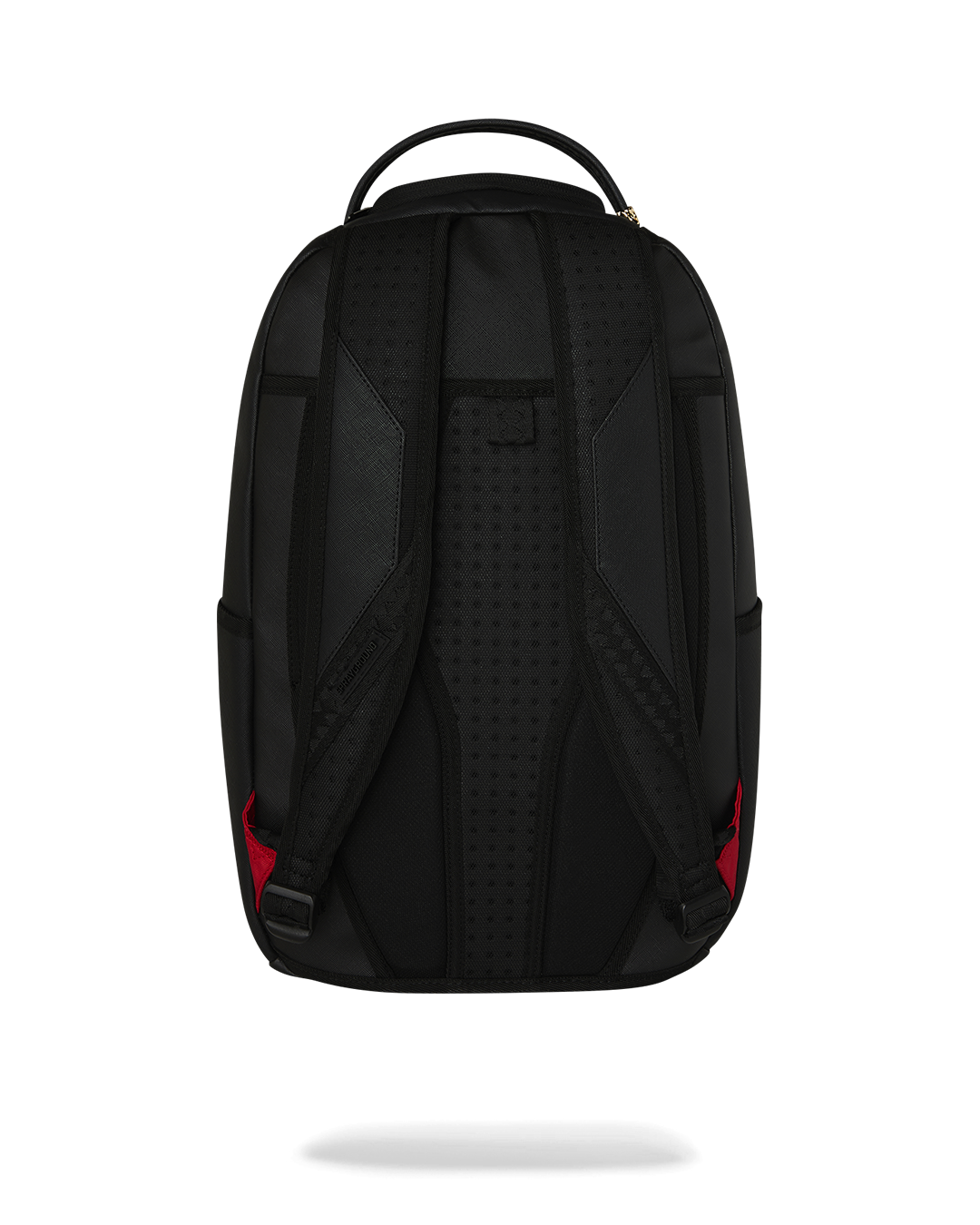BLACKED OUT EMBOSSED GOLD TOOTH DLXSV BACKPACK