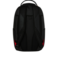 BLACKED OUT EMBOSSED GOLD TOOTH DLXSV BACKPACK