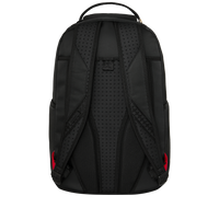 SHARK CENTRAL BLACK NYLON CAMO EMBOSSED SHARK DLXSR BACKPACK