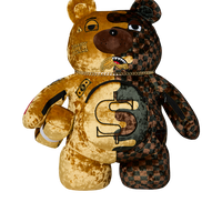 SHARKS IN PARIS GOLD DRIP MONEYBEAR BACKPACK