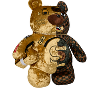 SHARKS IN PARIS GOLD DRIP MONEYBEAR BACKPACK