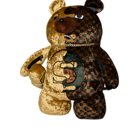 SHARKS IN PARIS GOLD DRIP MONEYBEAR BACKPACK
