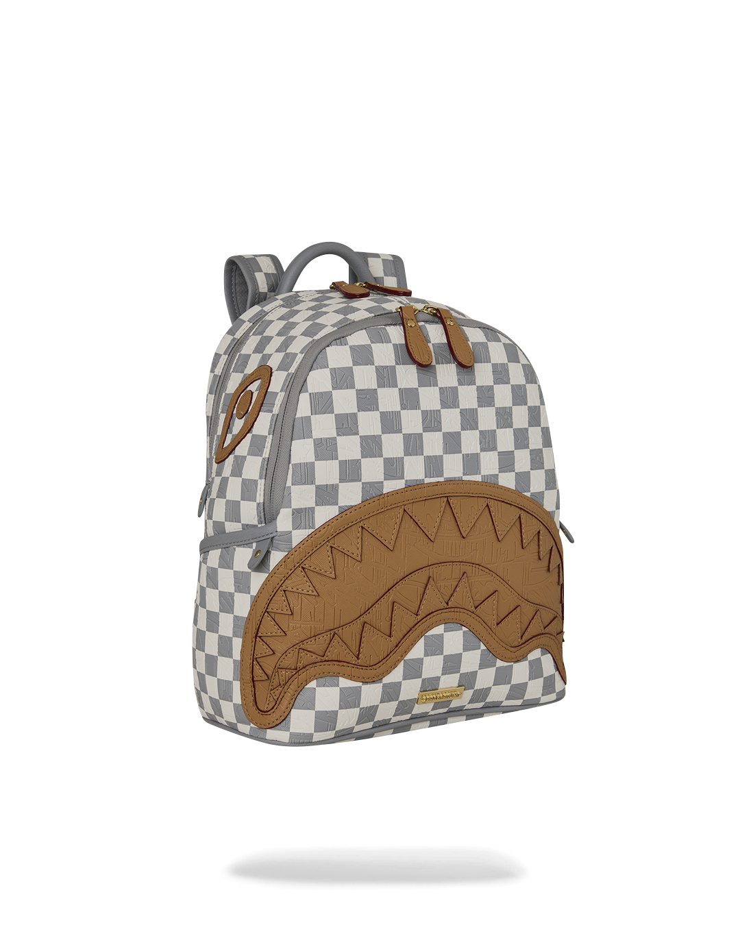 EMBOSSED CHECK CREAM SAVAGE