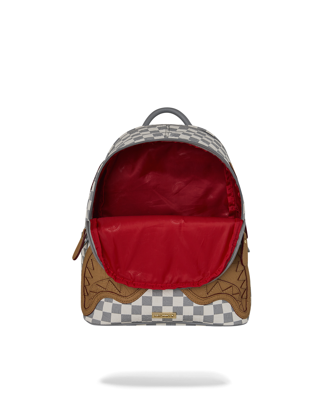 EMBOSSED CHECK CREAM SAVAGE