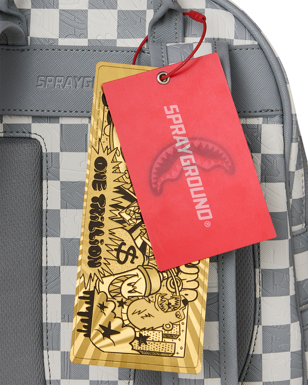 EMBOSSED CHECK CREAM SAVAGE