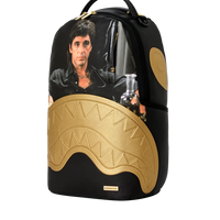 SCARFACE GOLD EMBOSSED DLXSV BACKPACK