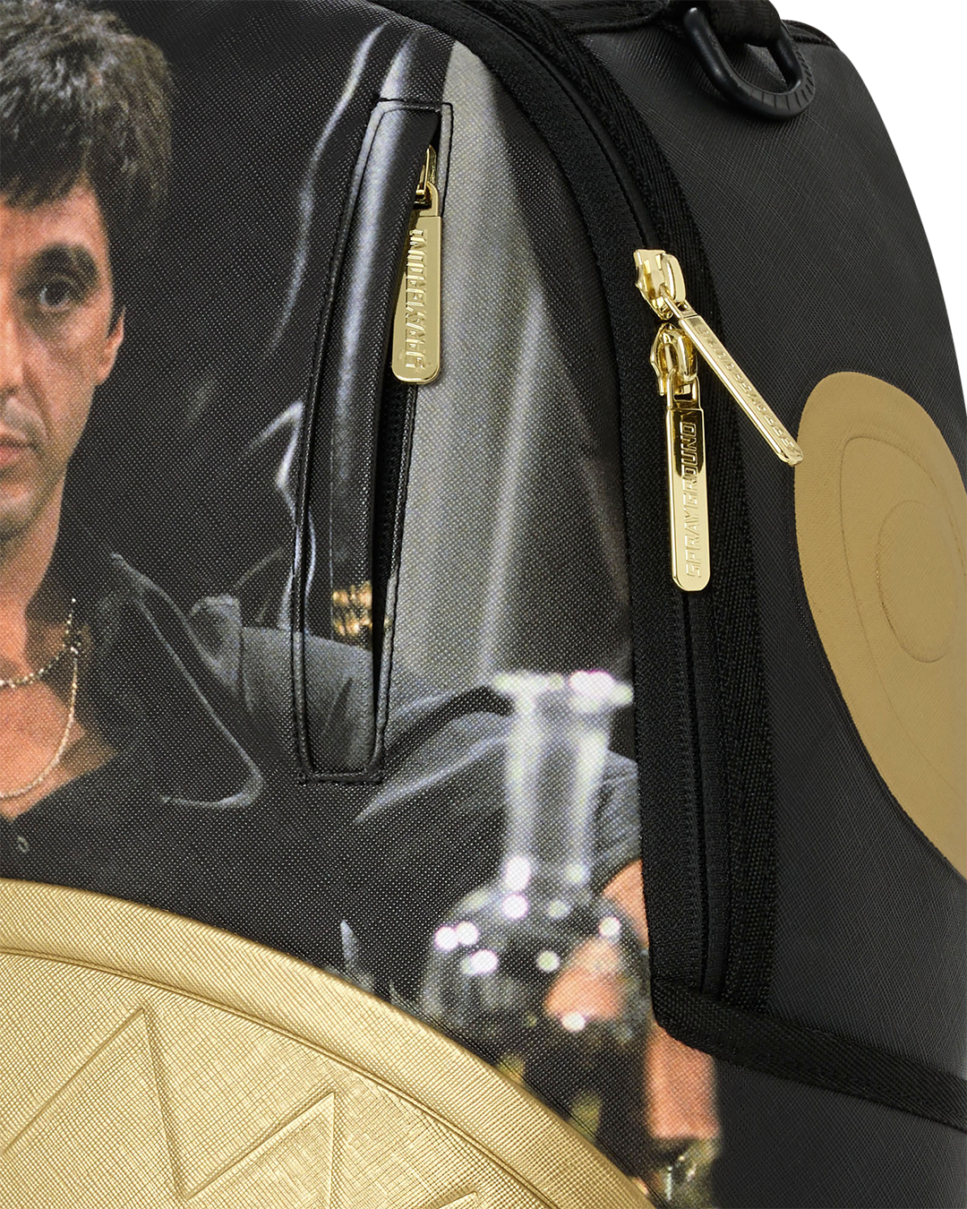 SCARFACE GOLD EMBOSSED DLXSV BACKPACK