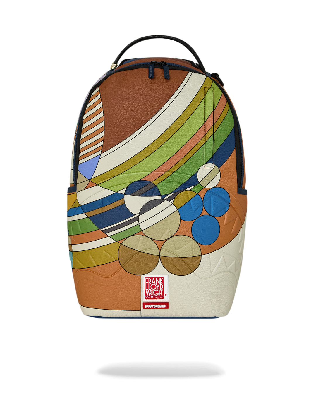 FRANK LLOYD WRIGHT MIDMODERN SWIRL DLXSV BACKPACK