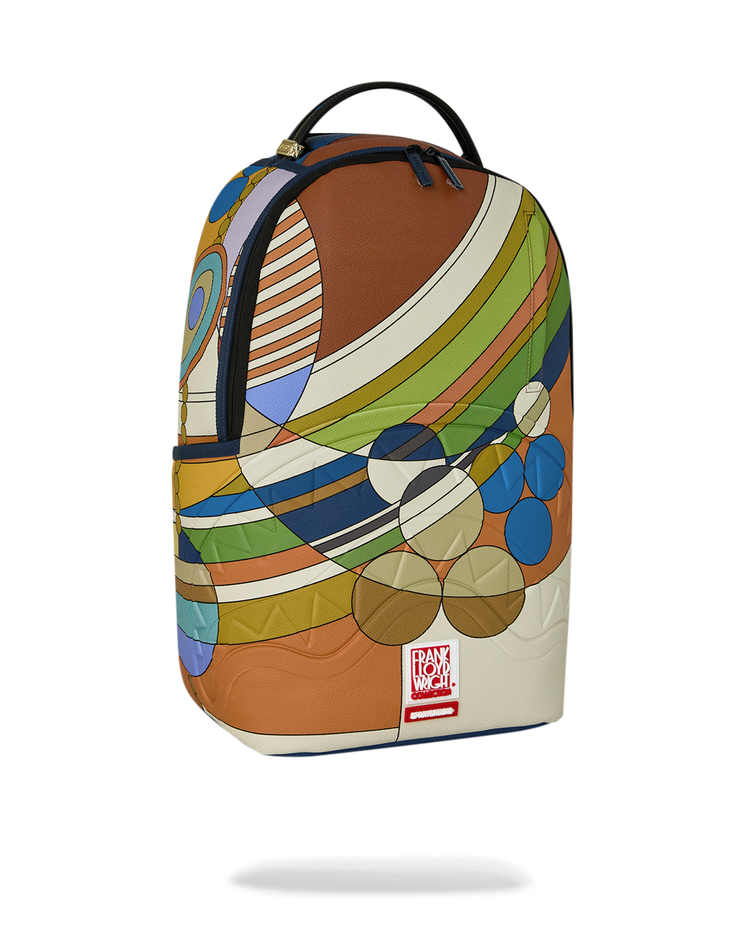 FRANK LLOYD WRIGHT MIDMODERN SWIRL DLXSV BACKPACK