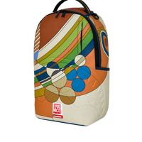 FRANK LLOYD WRIGHT MIDMODERN SWIRL DLXSV BACKPACK