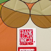 FRANK LLOYD WRIGHT MIDMODERN SWIRL DLXSV BACKPACK