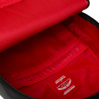 SHARK CENTRAL EMBOSSED BLACK DLXSV BACKPACK