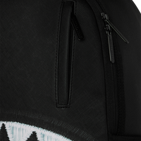 SHARK CENTRAL BLACK EMBROIDERED SHARK DLXSV BACKPACK