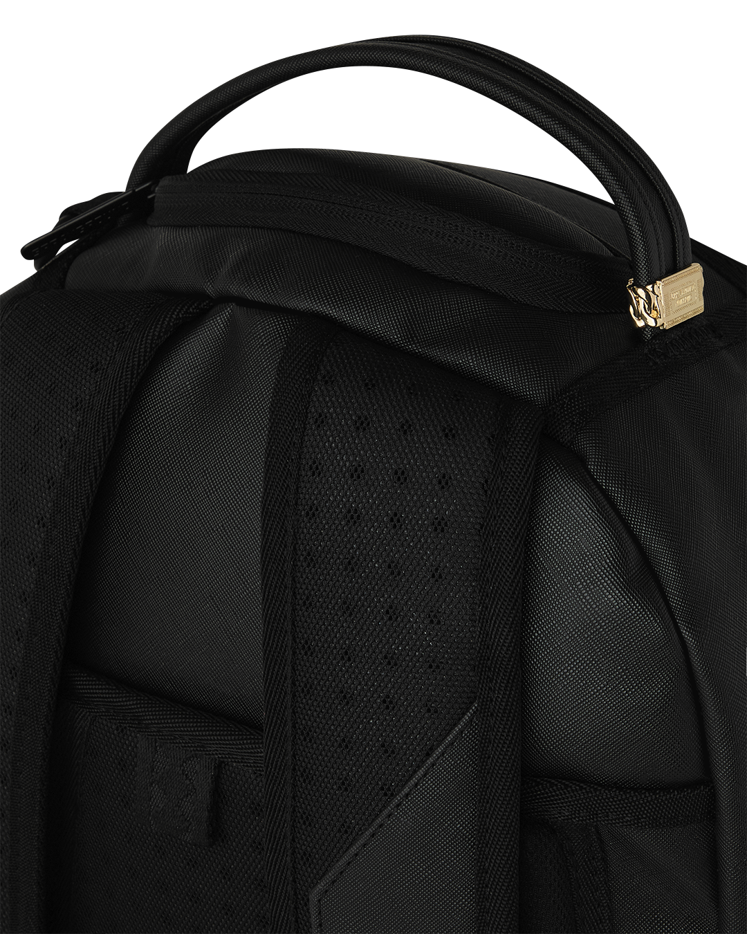 SHARK CENTRAL BLACK EMBROIDERED SHARK DLXSV BACKPACK