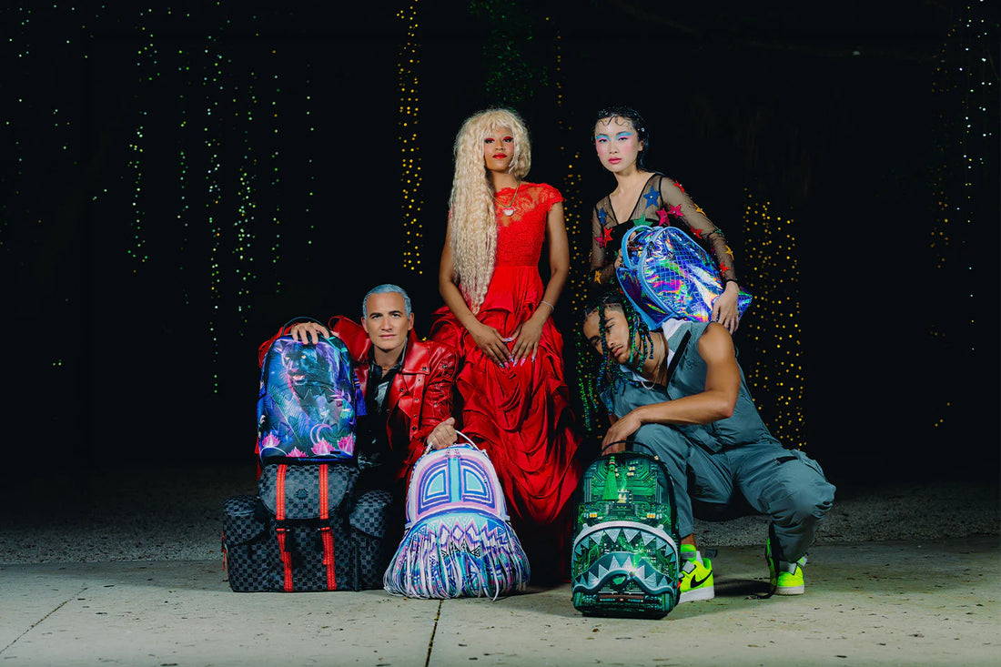 A.I. AFRICAN INTELLIGENCE MOTIVATED MOTION BACKPACK - SANDFLOWER COLLAB