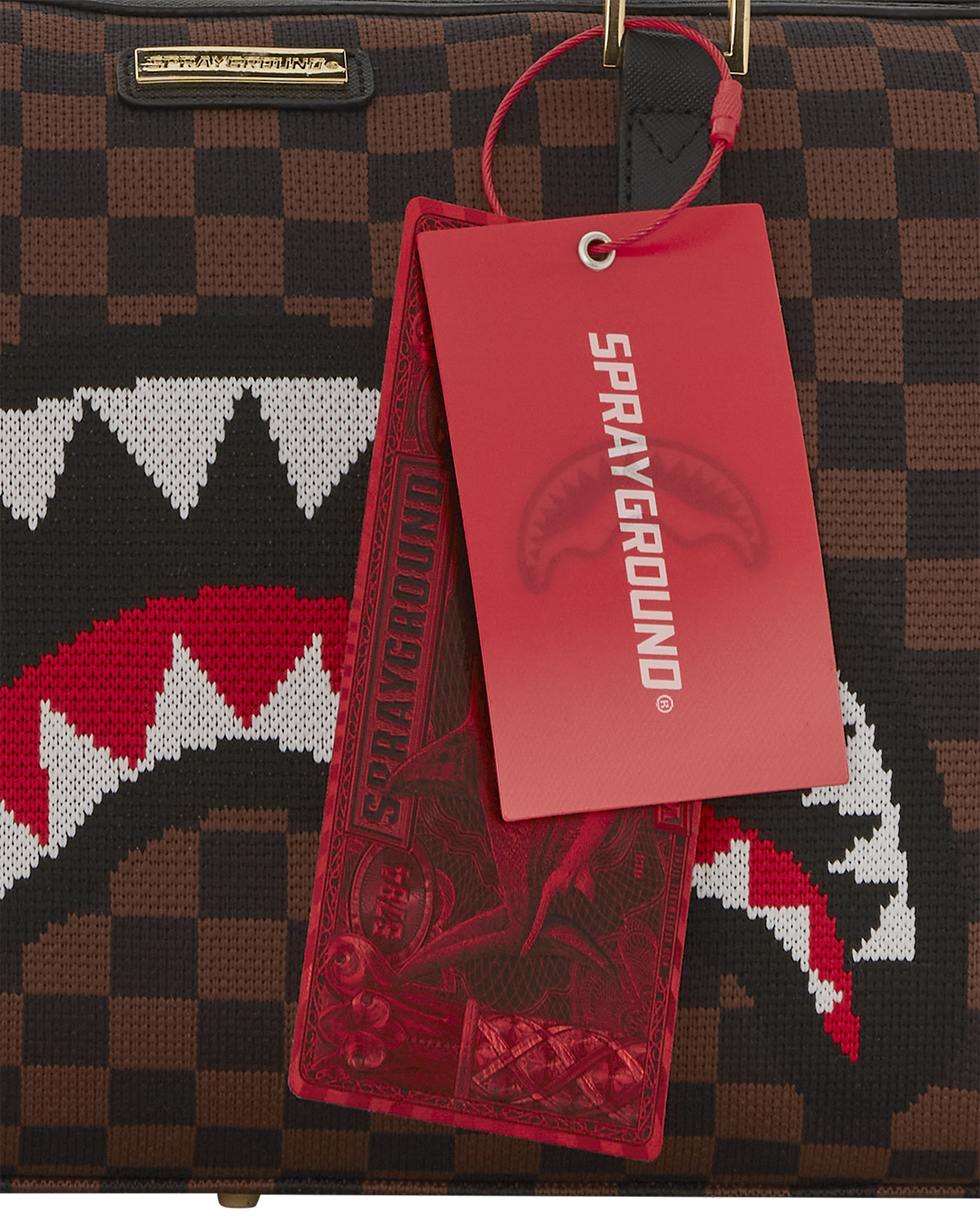 KNIT SHARKS IN PARIS 2.0 ΜΙΝΙ DUFFLE