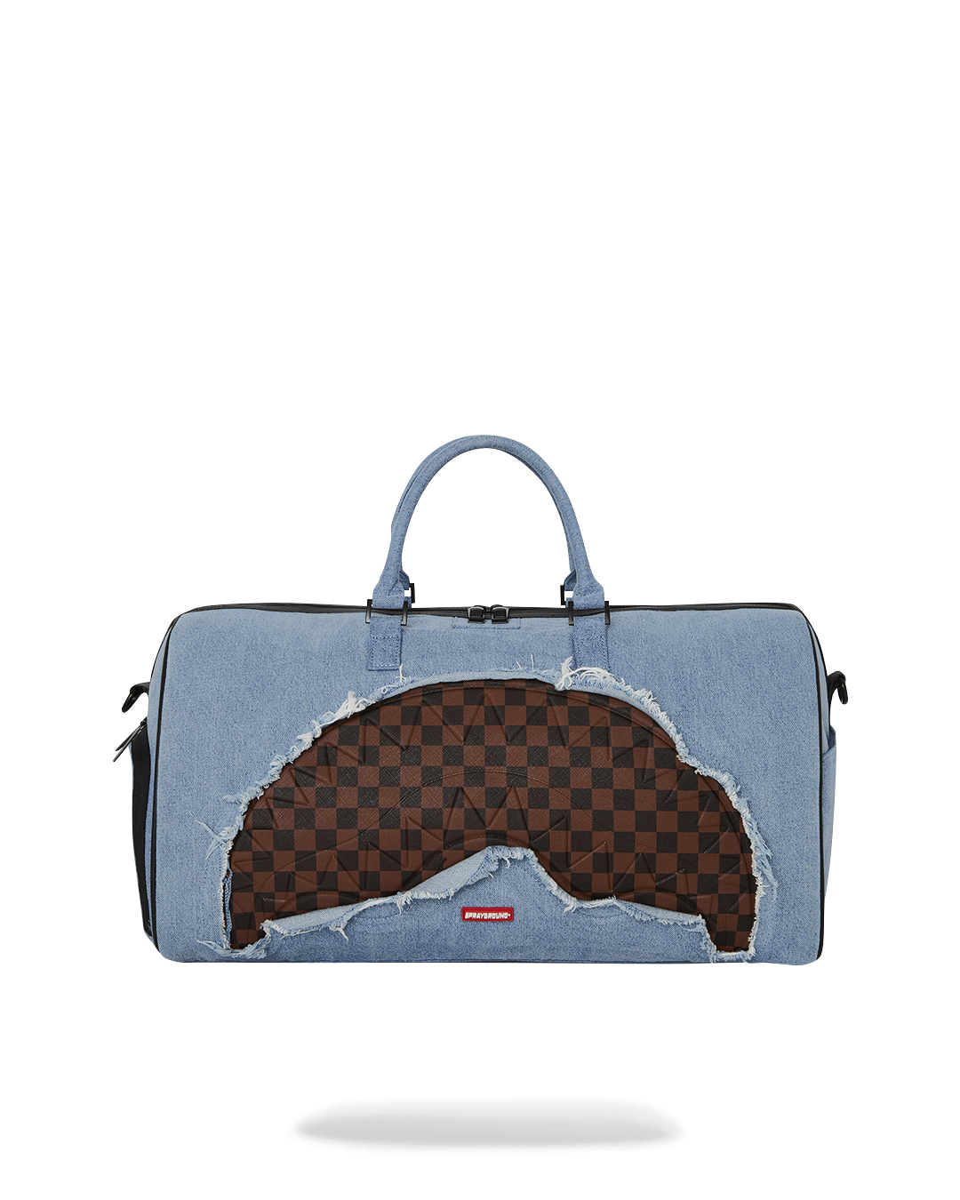 DENIM SHARK DUFFLE