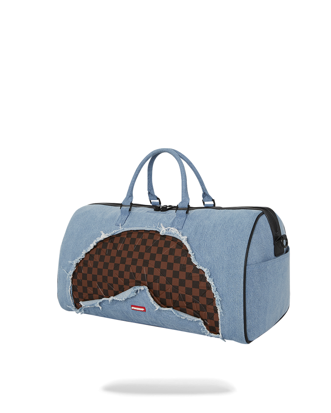 DENIM SHARK DUFFLE