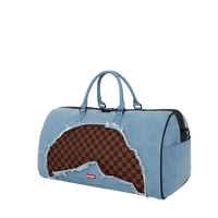 DENIM SHARK DUFFLE