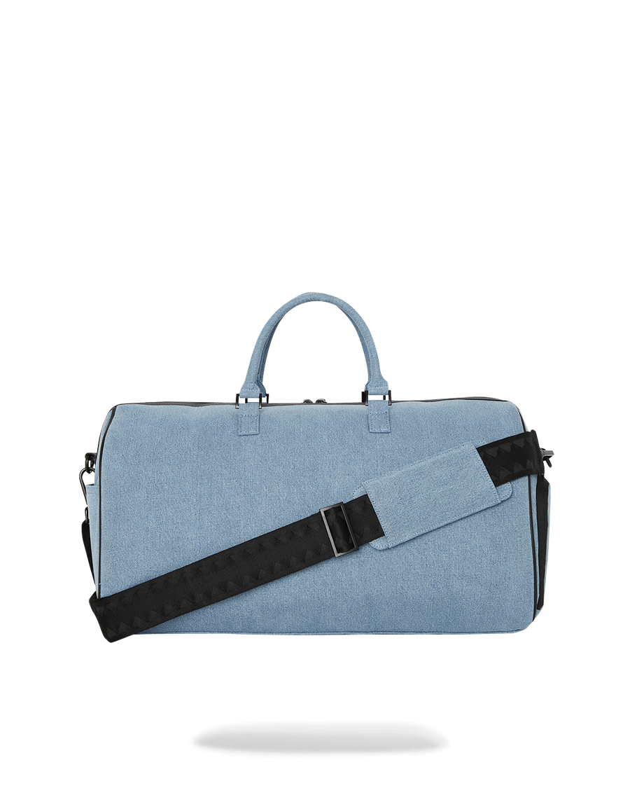 DENIM SHARK DUFFLE