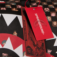 PEEKING CHARACTERS REMIX LARGE DUFFLE