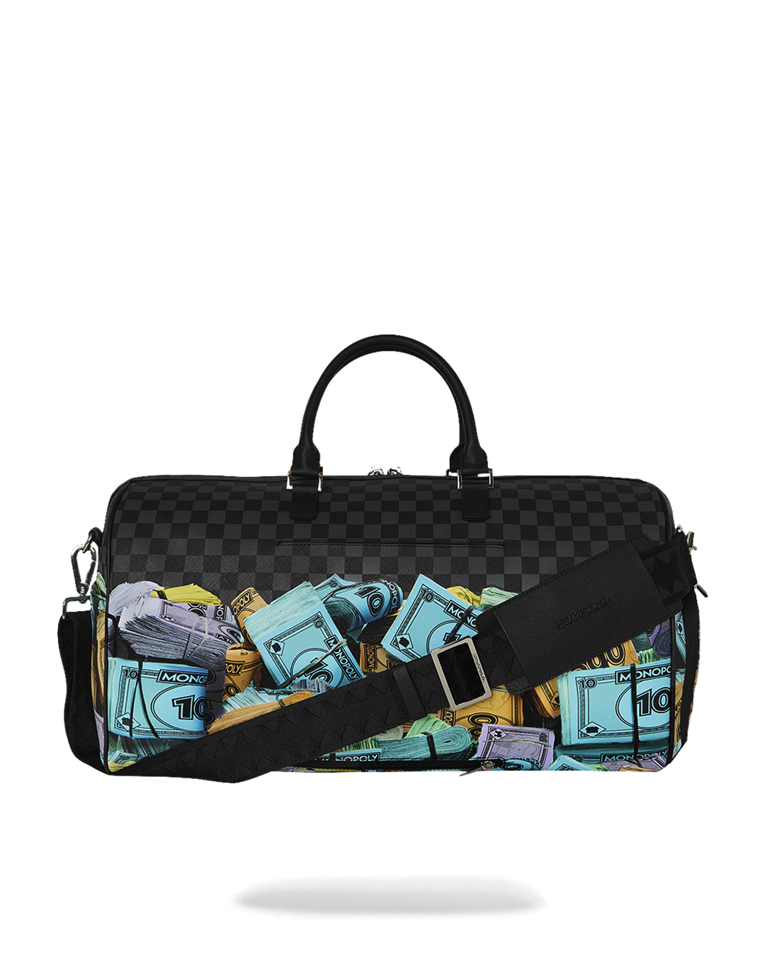 MONOPOLY MONEY STACKS LARGE DUFFLE