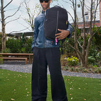 UNZIP TO REVEAL THE REAL BACKPACK