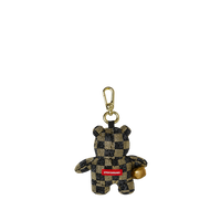 GOLD AND DANGEROUS BEAR KEYCHAIN