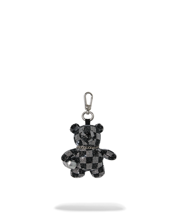 DIAMOND TEAR BEAR KEYCHAIN