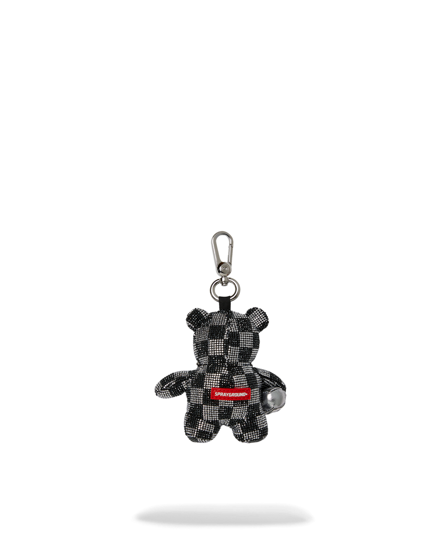 DIAMOND TEAR BEAR KEYCHAIN