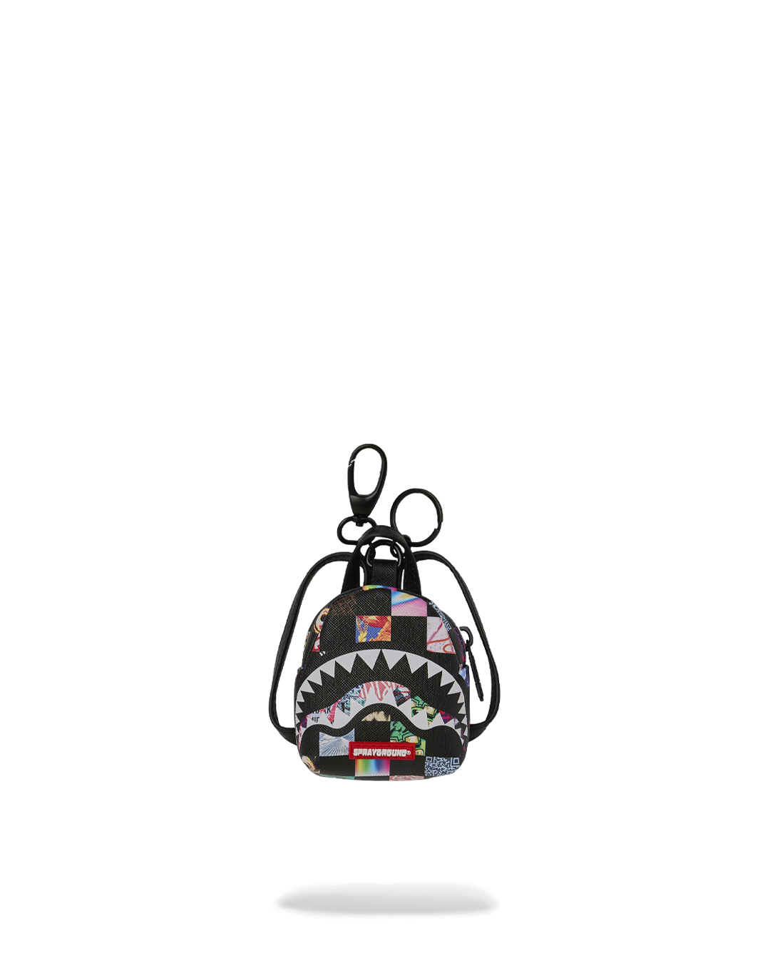 CRAZY CHECK BACKPACK KEYCHAIN