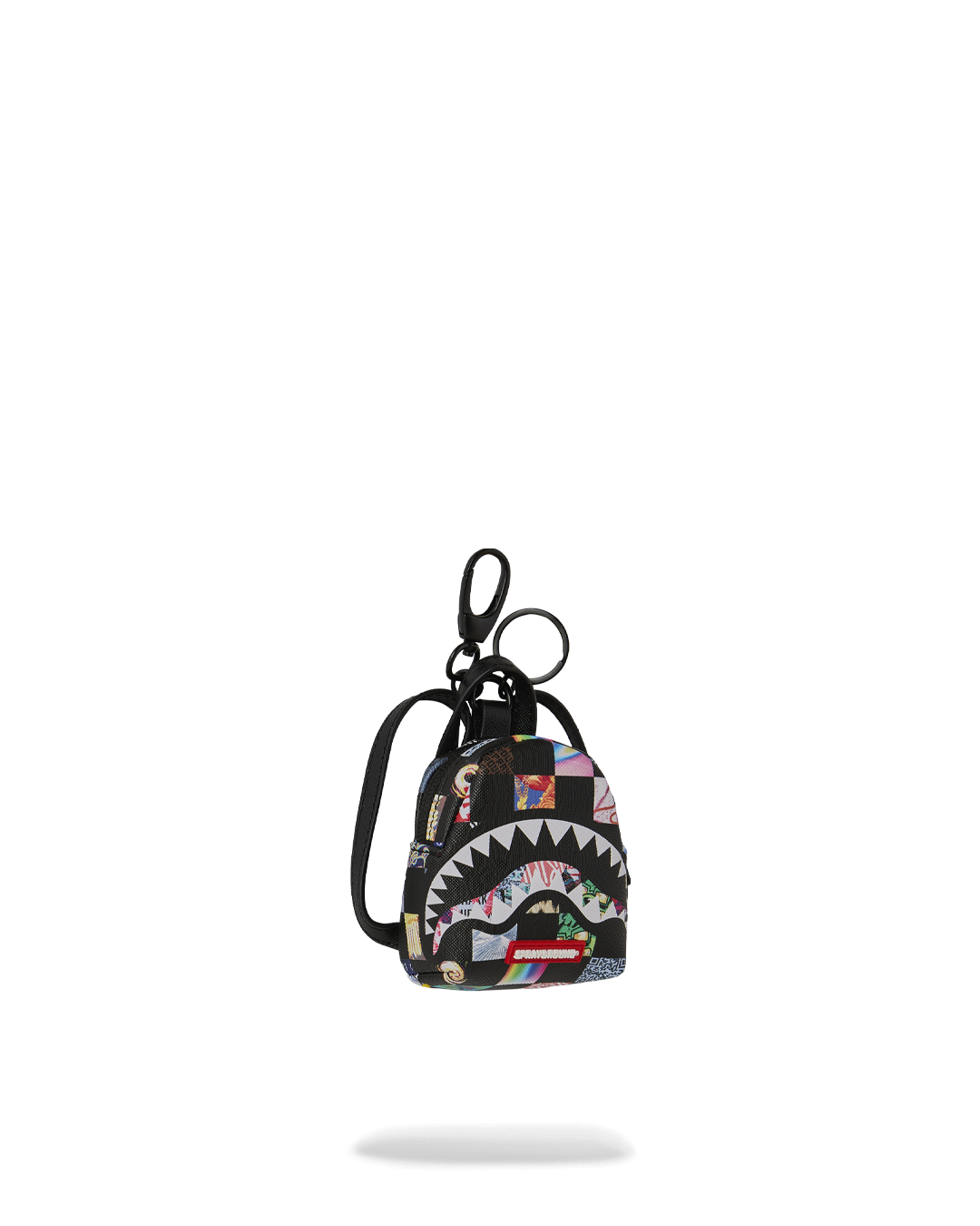 CRAZY CHECK BACKPACK KEYCHAIN