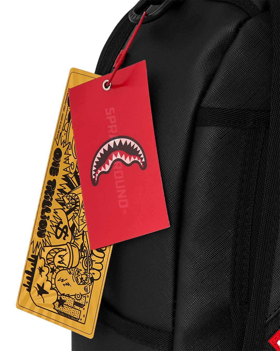 BLACK TOON SHARK MINI DLX BACKPACK