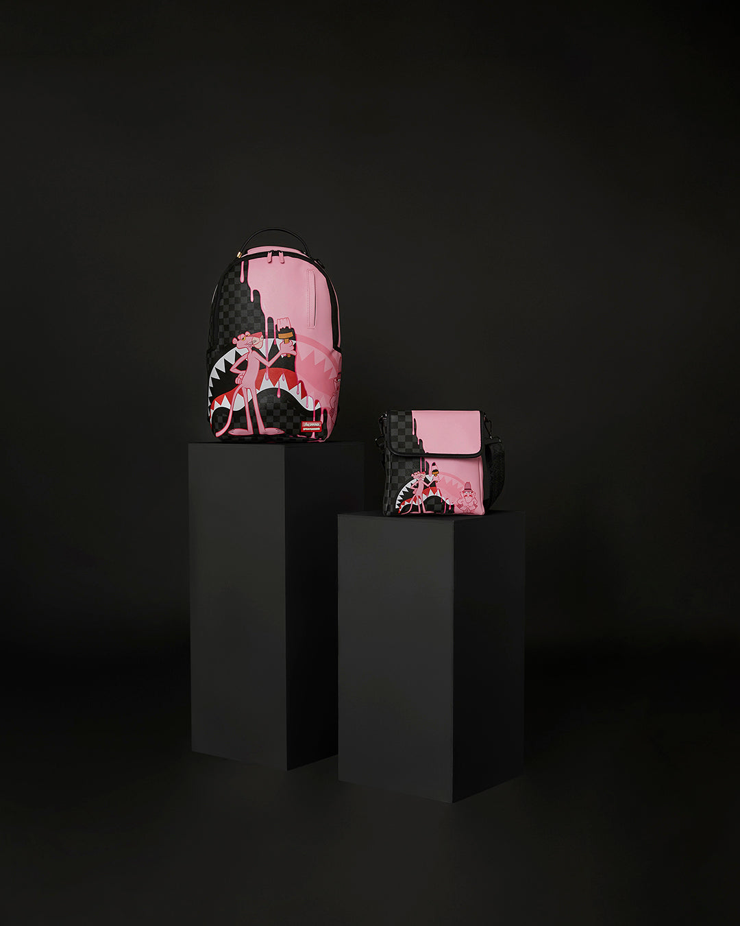 PINK PANTHER HALF PAINTED DLXSV BACKPACK