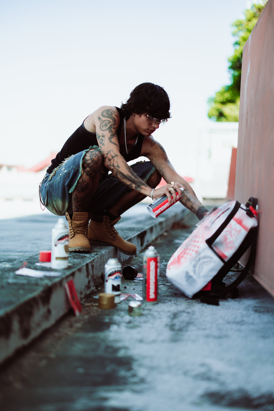 SPRAYPAINT YOUR OWN SPRAYGROUND DLX BACKPACK