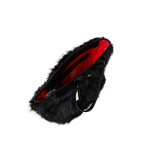 FUR CRAY BLACK TOTE