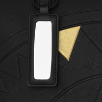 BLACKED OUT EMBOSSED GOLD TOOTH TOTE