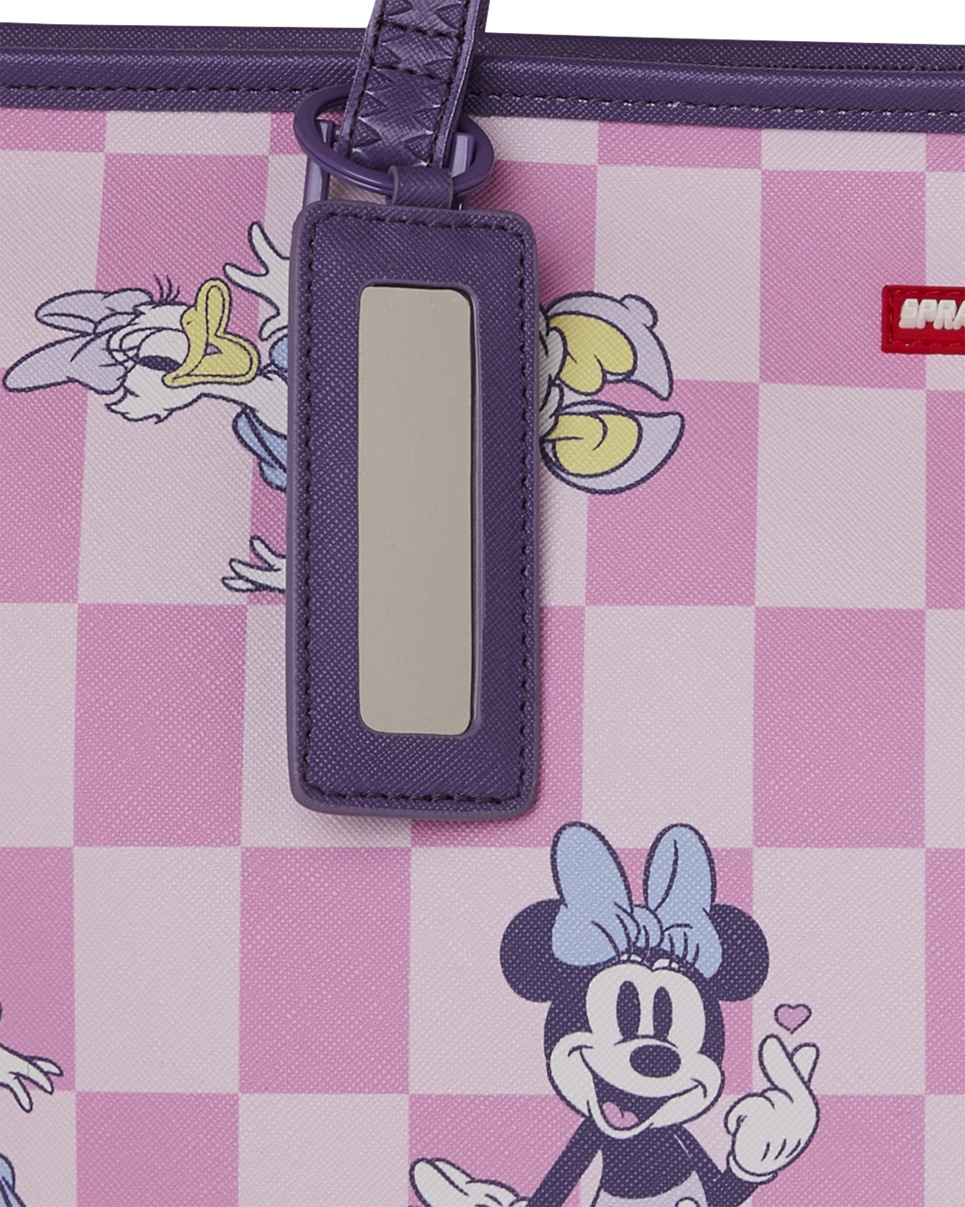 DISNEY MINNIE AND DAISY CHECKERS TOTE