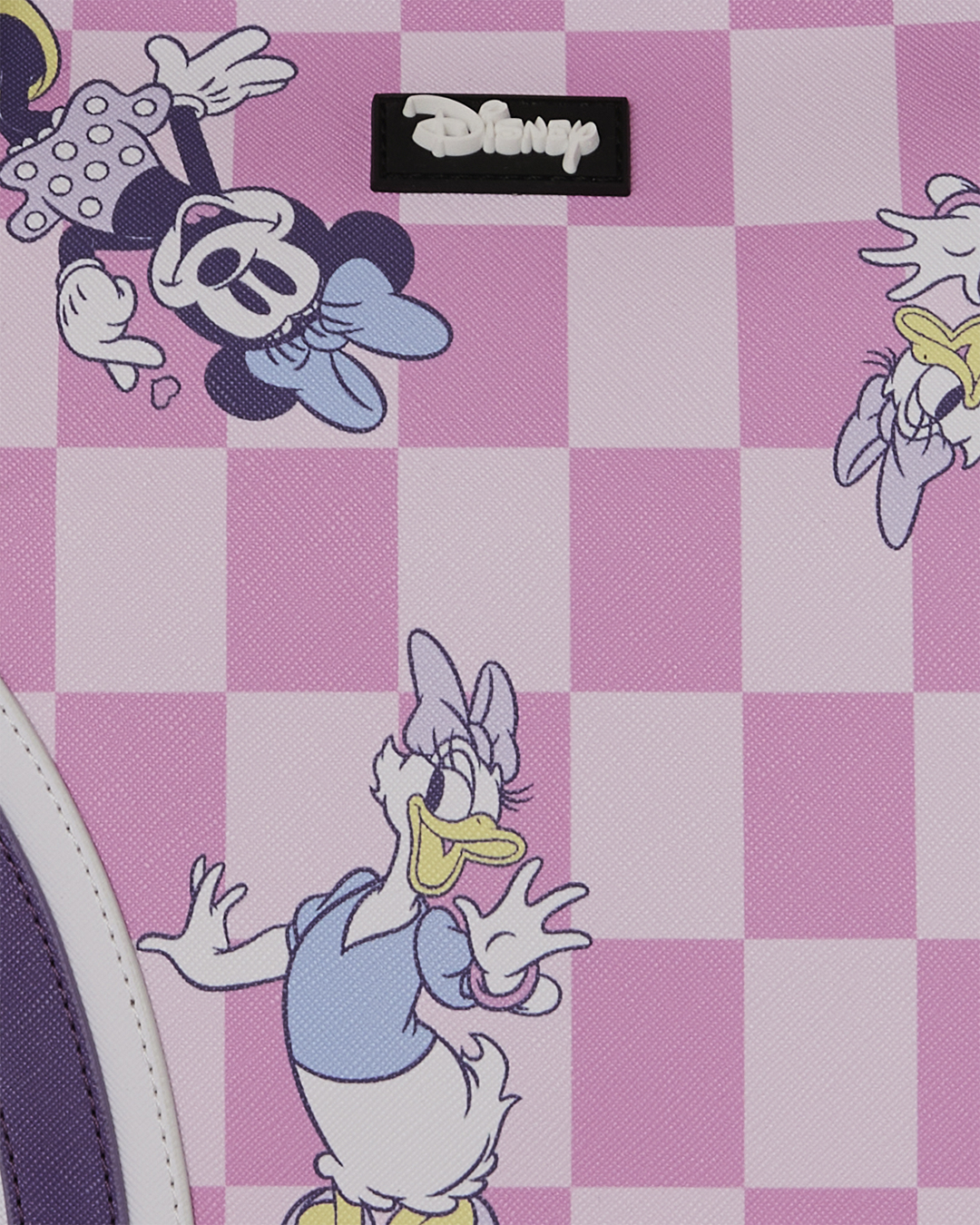 DISNEY MINNIE AND DAISY CHECKERS TOTE