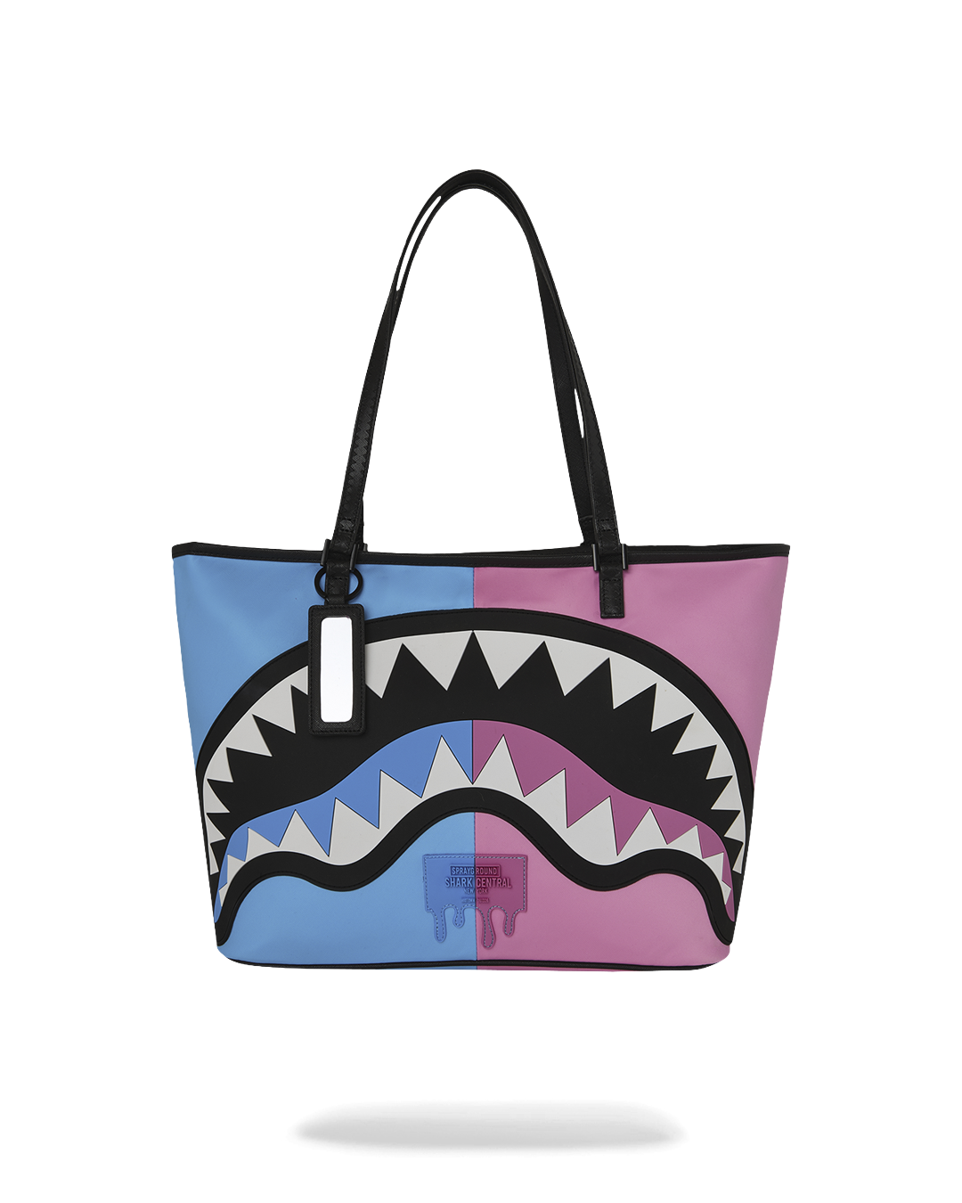 SHARK CENTRAL COTTON CANDY SPLIT TOTE