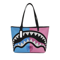 SHARK CENTRAL COTTON CANDY SPLIT TOTE