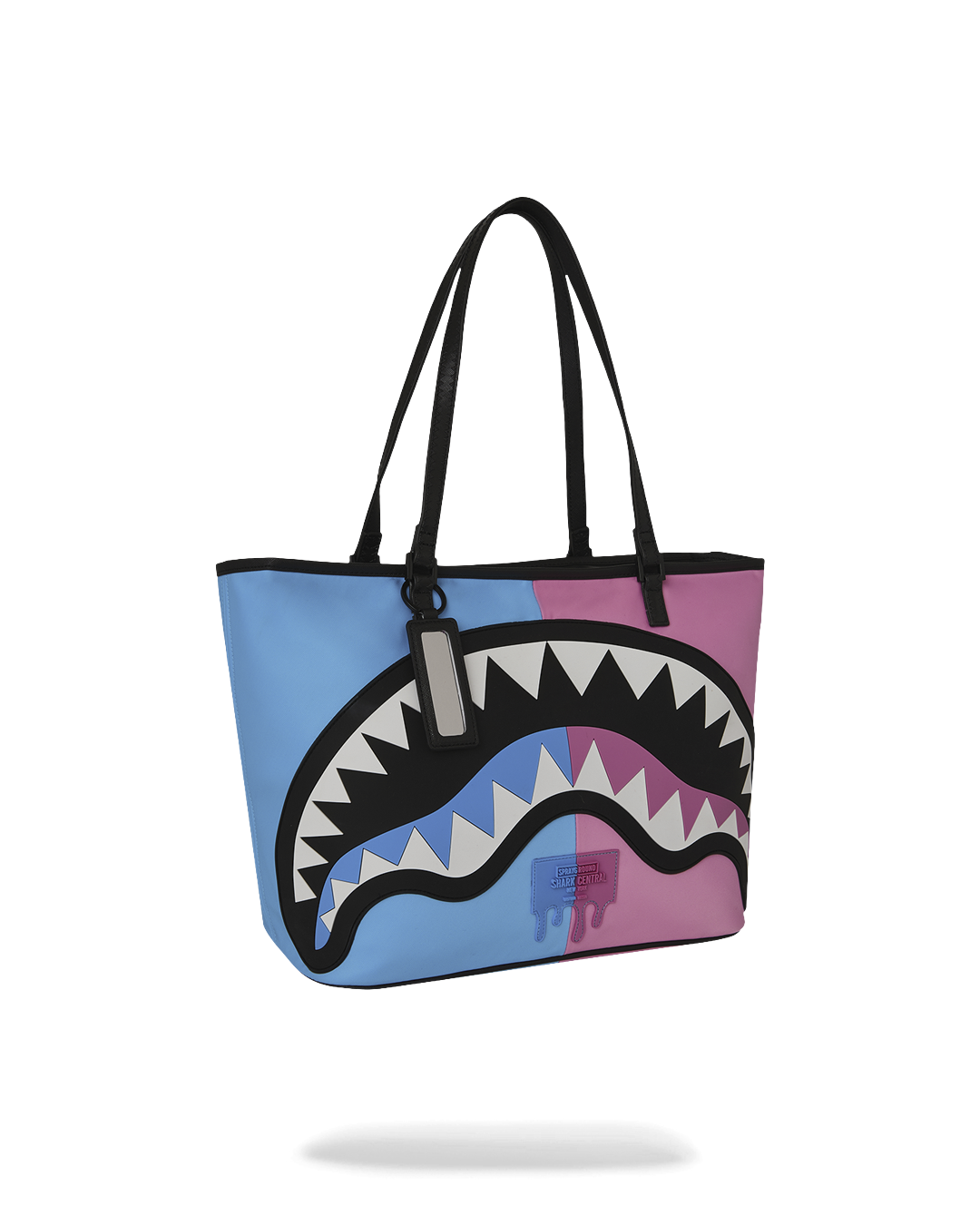 SHARK CENTRAL COTTON CANDY SPLIT TOTE