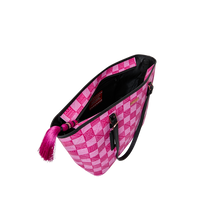 AI PINK CHECK DLX TOTE